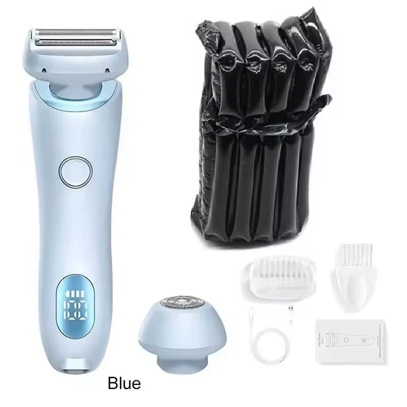 2 in 1 Womens Electric Body and Face Trimmer