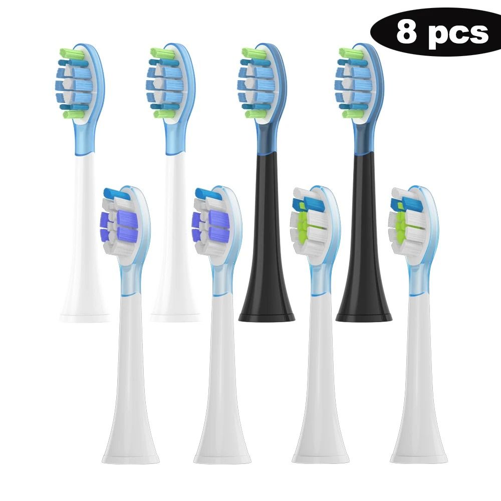 CleanMax Philips Sonicare Replacement Brush Heads C3 Compatible 8 Pack