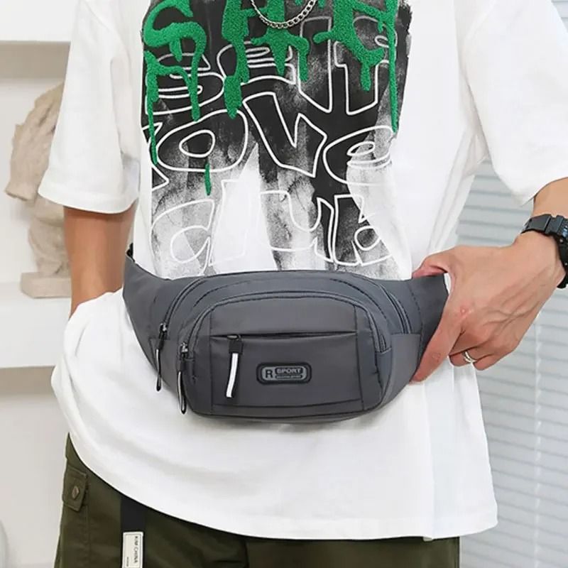 Ultra Thin Invisible Waist Pack Running Waist Bag Anti Theft Mens Fanny Pack
