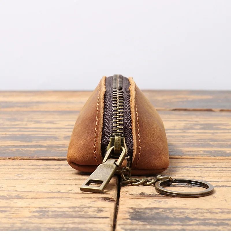 HOMEFISH Vintage Coin Purse and High-Performance Retro Zipper Clutch Architecture