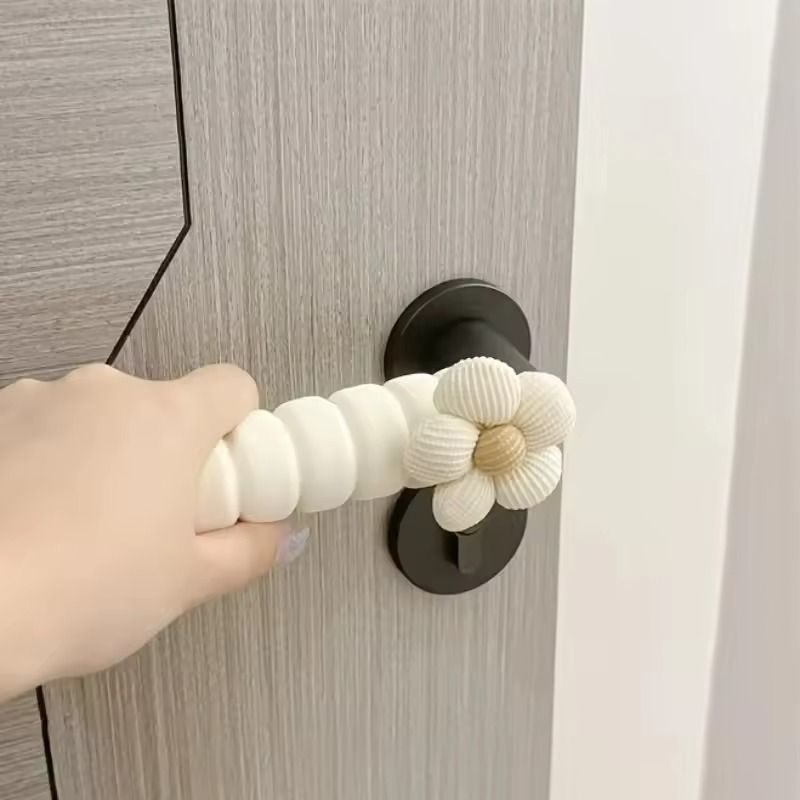 Cartoon Silicone Door Knob Covers for Anti-Collision & Baby Safety