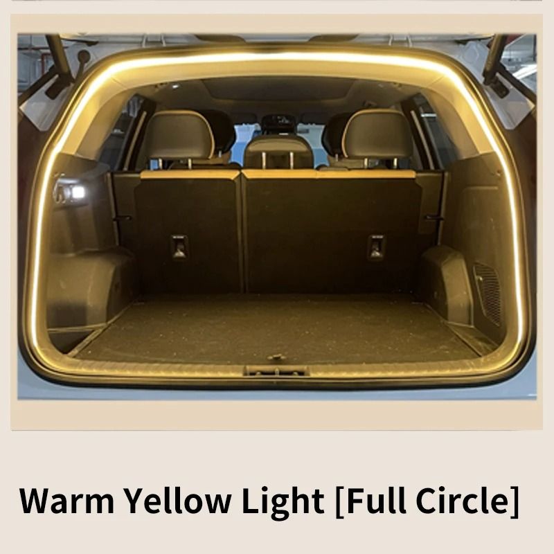 LED Car Trunk Ambient Light Strip with Automatic Sensing