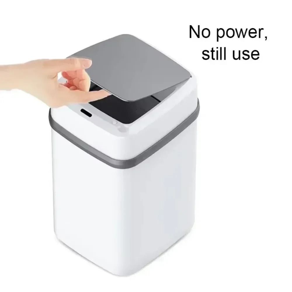 Smart Touch Kitchen Trash Can 13L With Automatic Lid