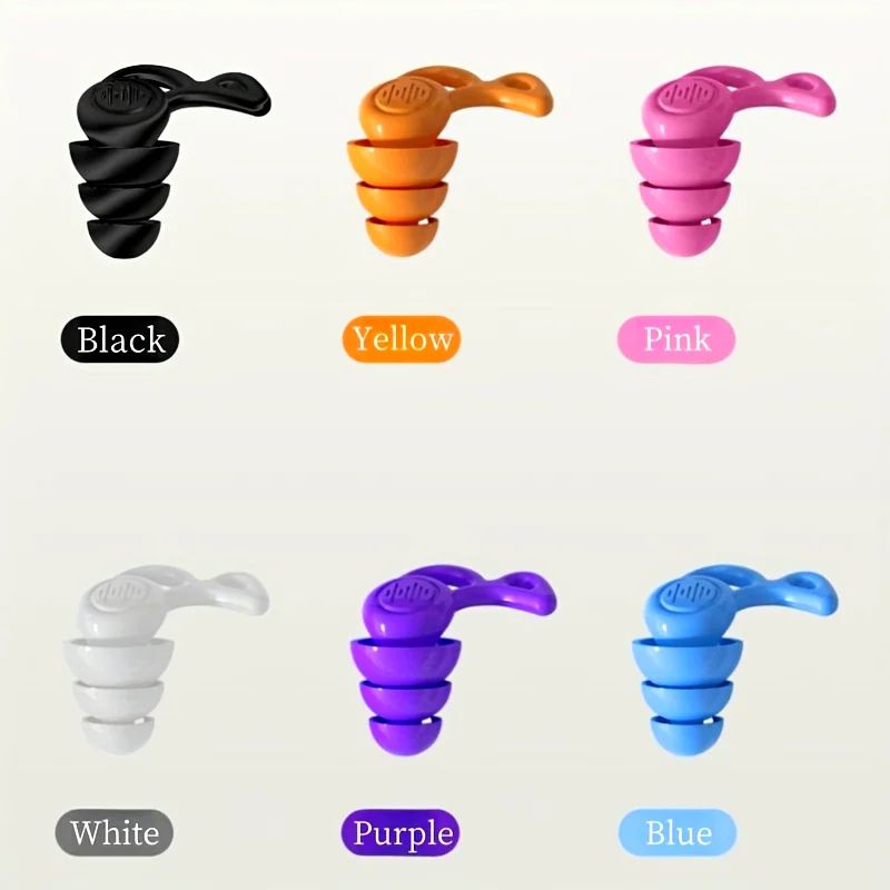 UltraSoft Reusable Silicone Earplugs – Noise-Cancelling Earplugs for Sleep & Travel