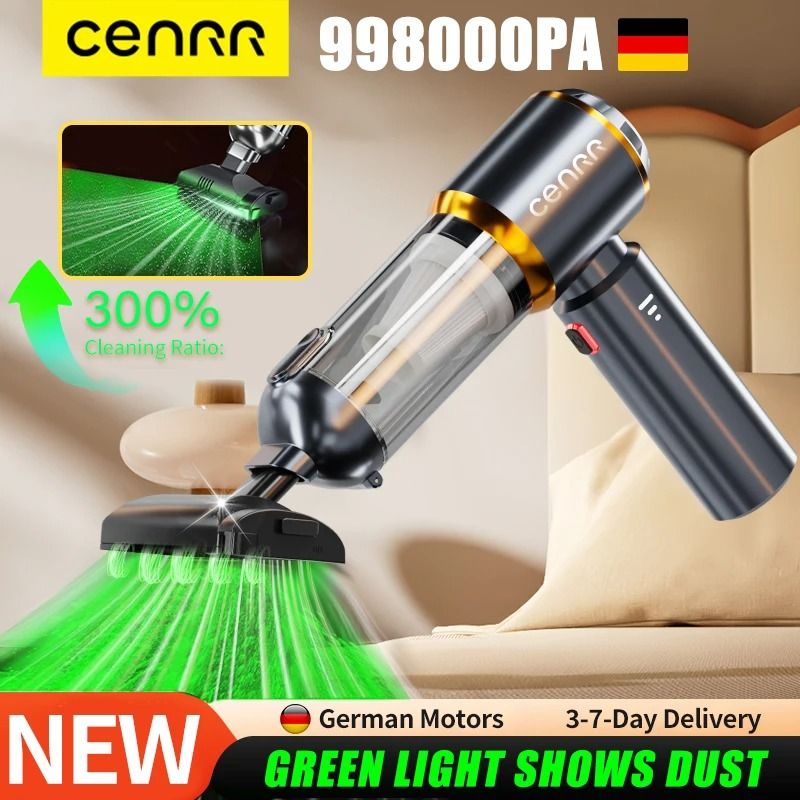 High-Suction Portable Car Vacuum & Blower | Handheld Wireless Cleaning Machine | Executive Interior Care System