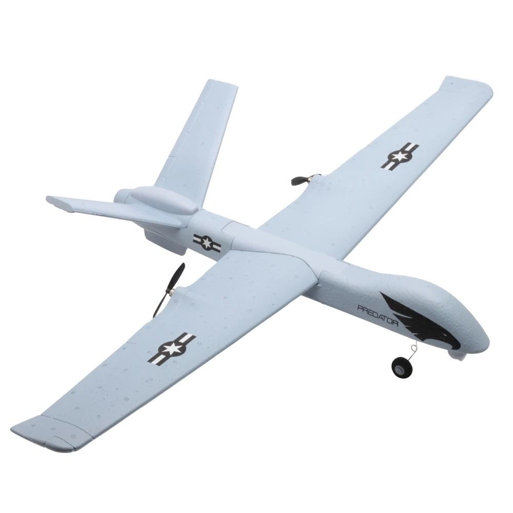 Z51 RC Glider 2.4G 2CH Foam Hand Throwing Plane with LED Light