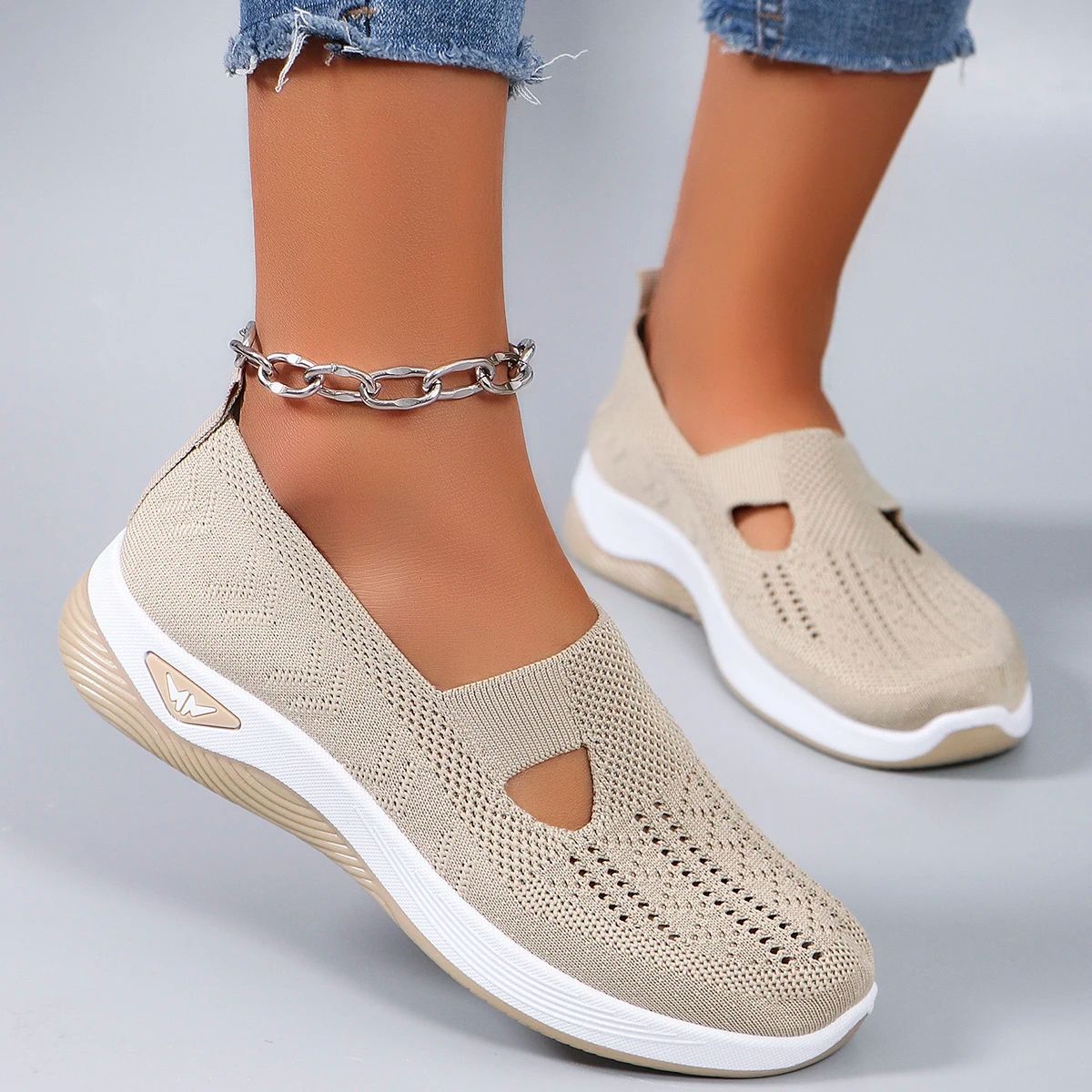 Women Breathable Lightweight Casual Sports Shoes