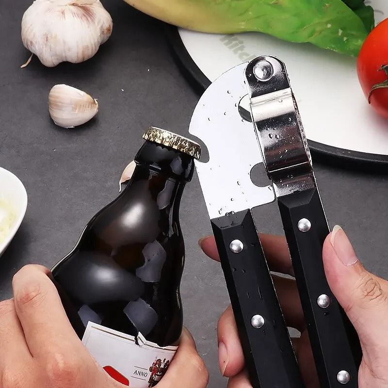 Black Stainless Steel Garlic Press – Creative Manual Kitchen Tool