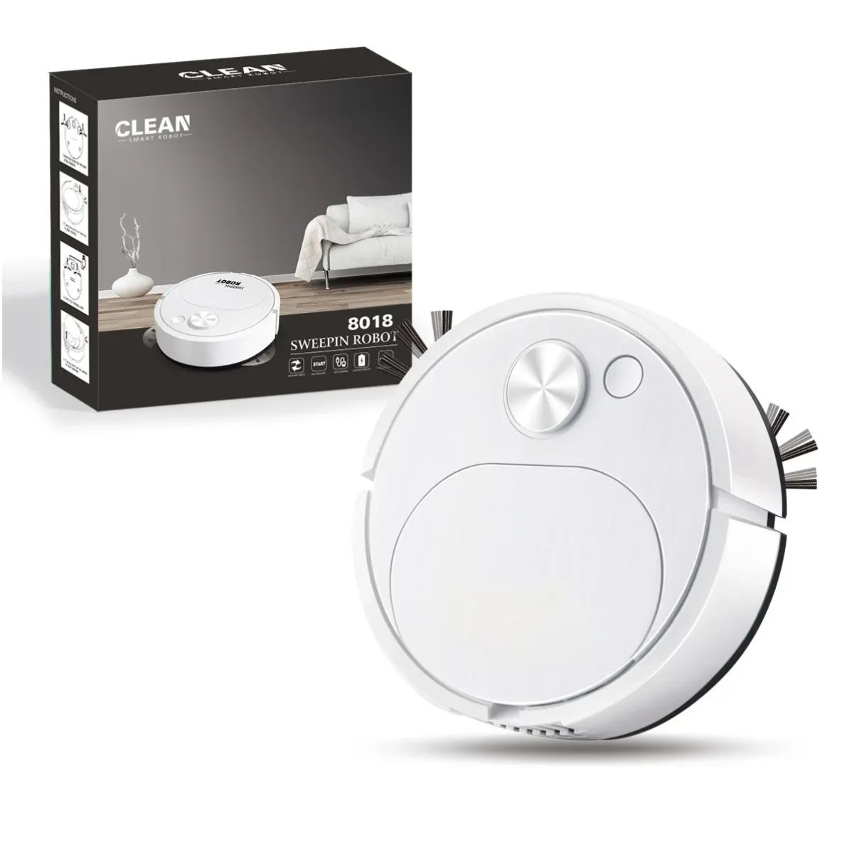Smart 3 in 1 Robot Vacuum Cleaner with Mopping