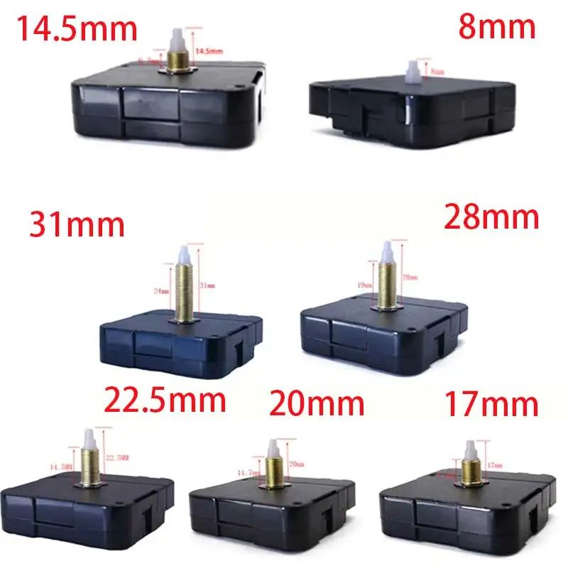 Quartz clock movement replacement kit 1.22in Shaft DIY Repair Parts