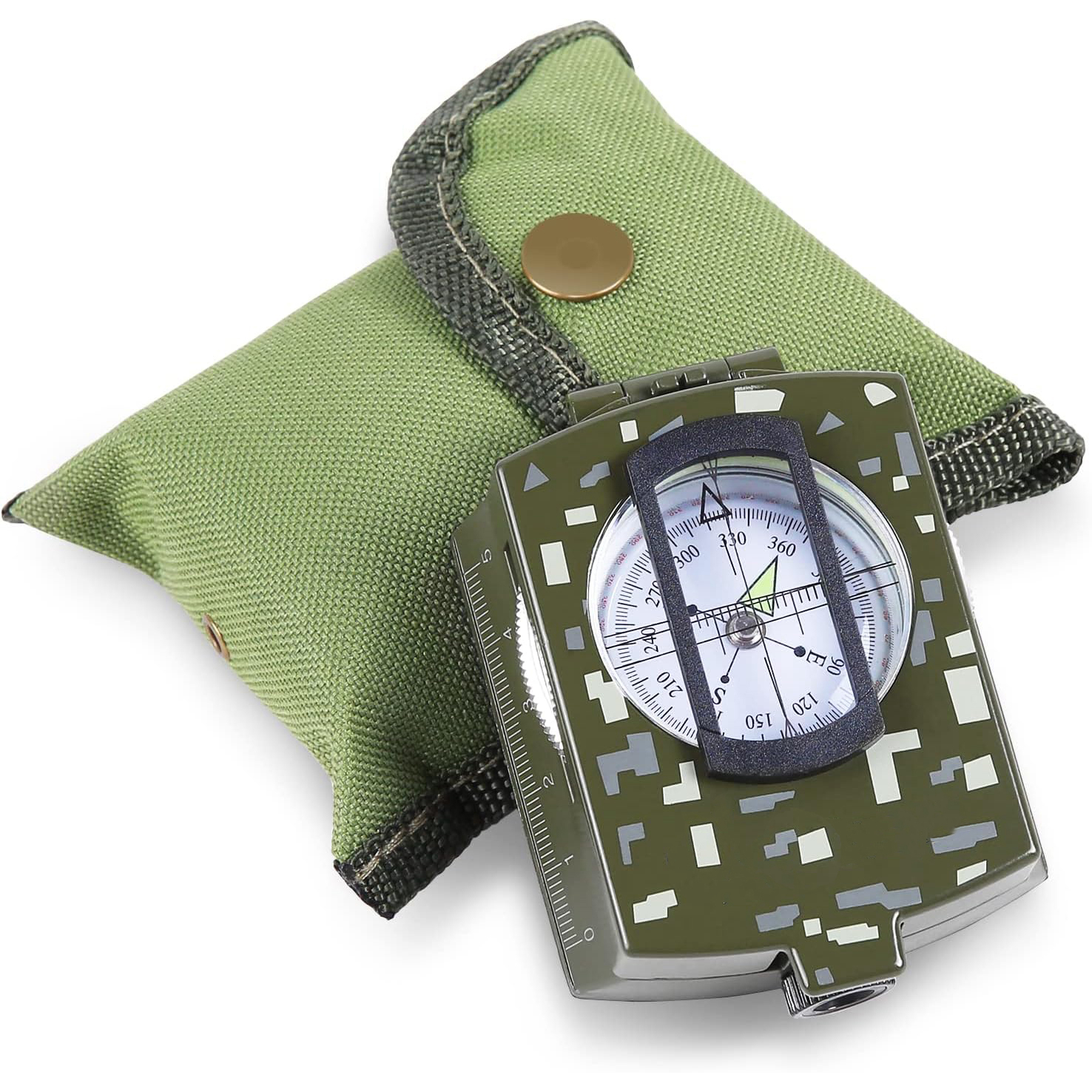 Professional Military Lensatic Sighting Compass