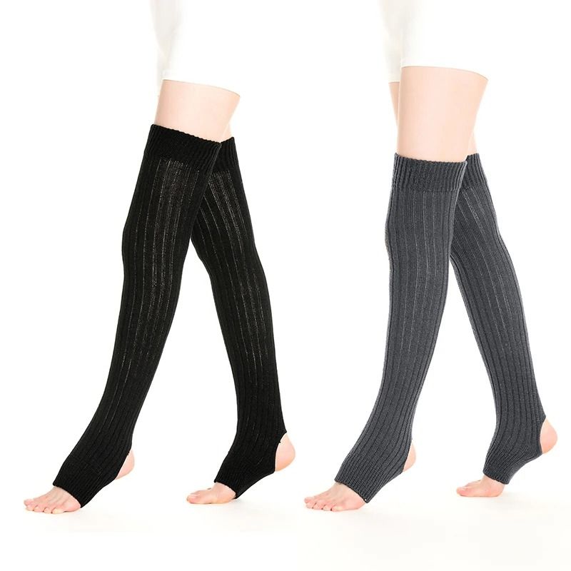 Over Knee Thermal Gaiters with Hollowed Heel Design