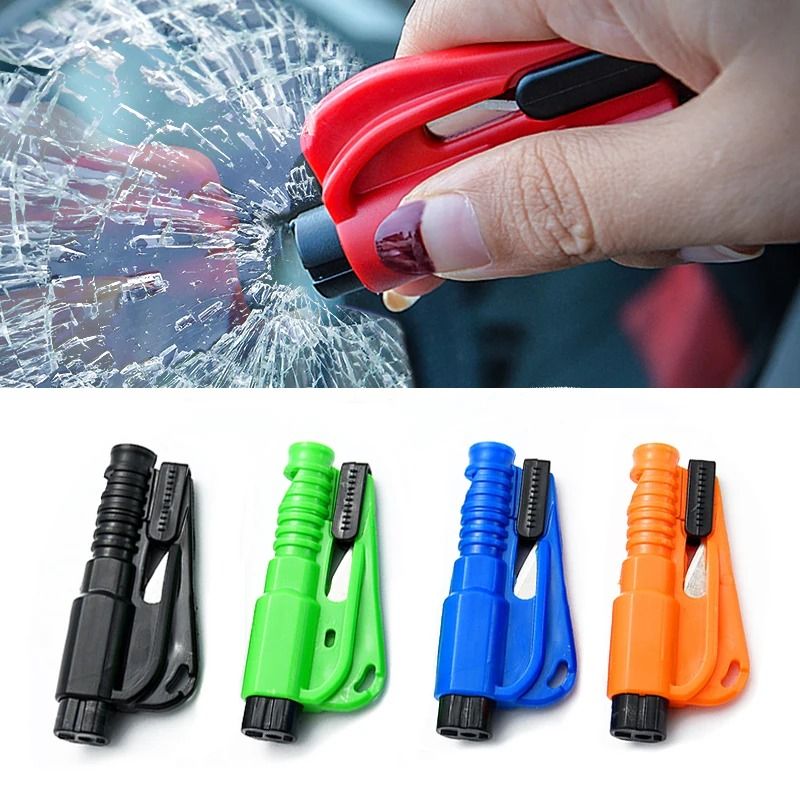 Mini Safety Hammer Keychain Car Escape Tool