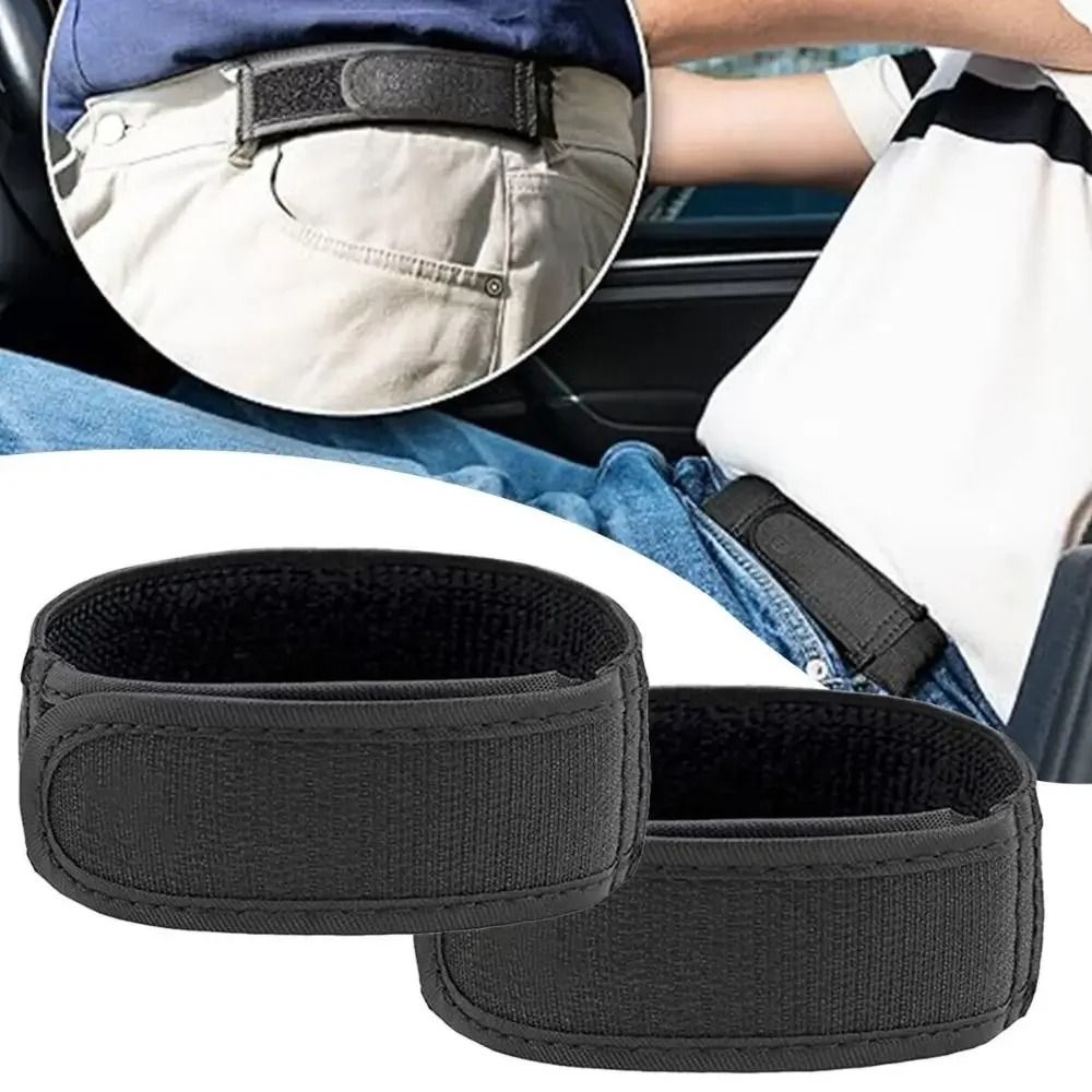Elastic No Buckle Fashion Belt Comfortable Loop Free Belt for Jeans