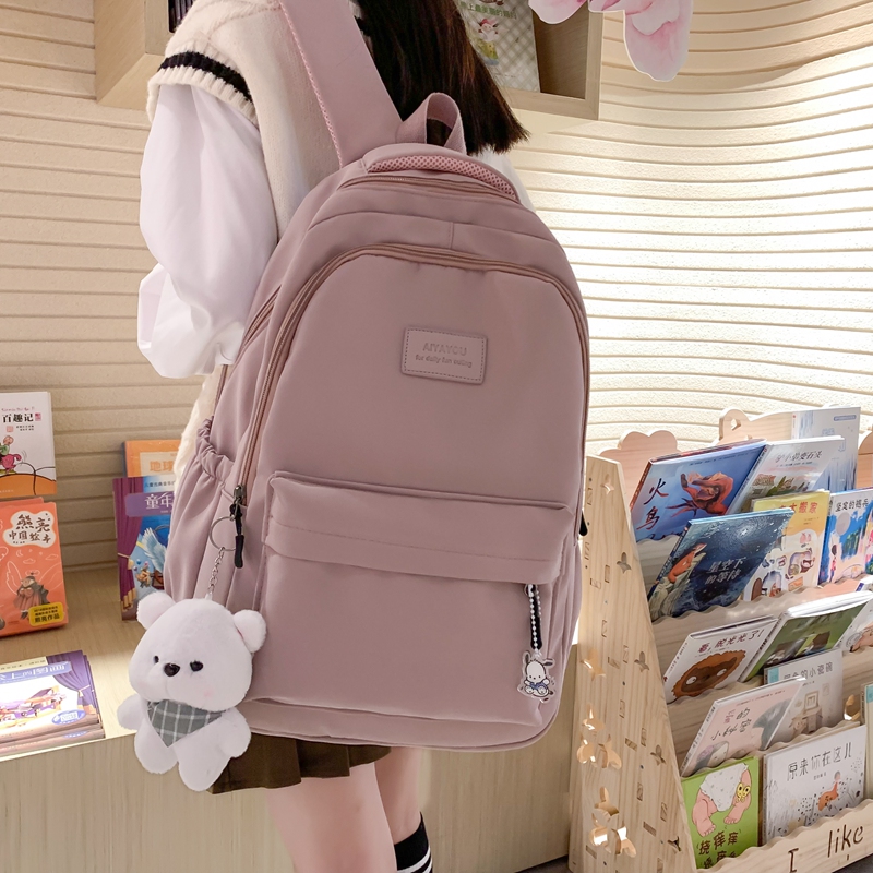 Ultimate High Capacity Waterproof Laptop Backpack Trendy College & Travel Book Bag