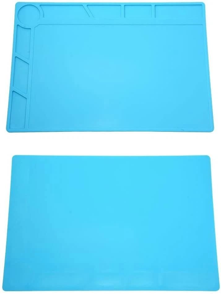 Anti-Static Silicone Soldering Mat for Phone & PC Repair Heat Insulation Work Desk Pad
