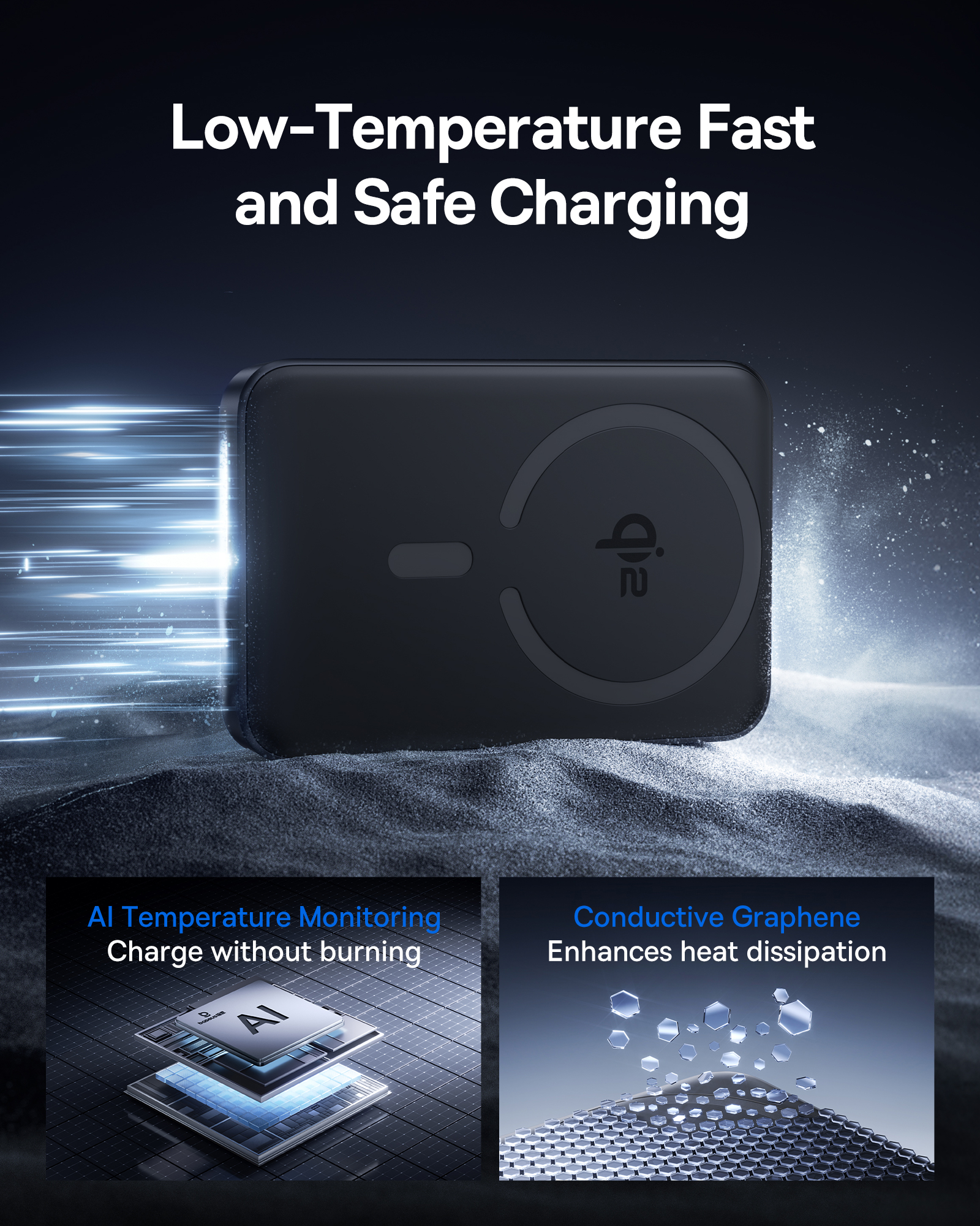 Baseus Magnetic Power Bank with Wireless & Fast Charging
