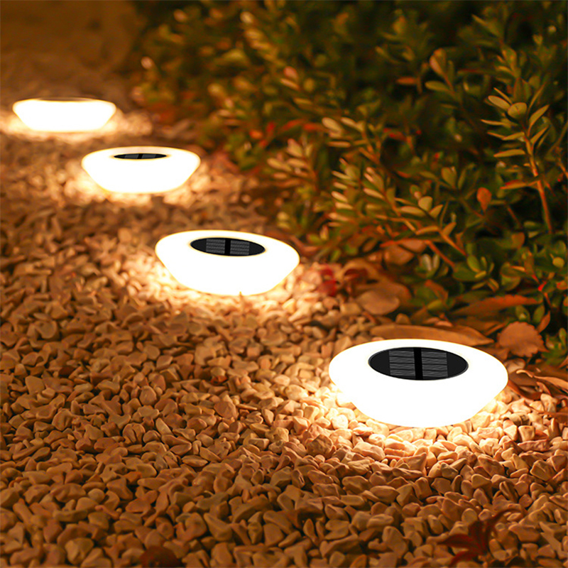 LED Solar Ground Lights Waterproof Outdoor Garden Pathway Decor
