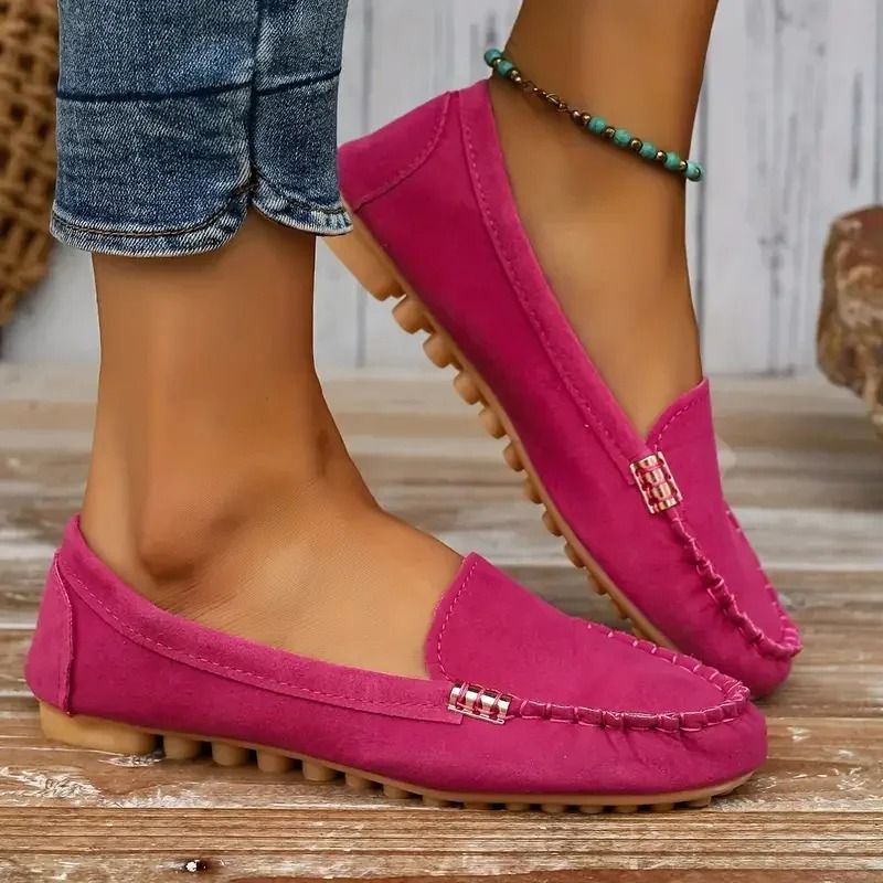 Women Casual Denim Flat Loafers