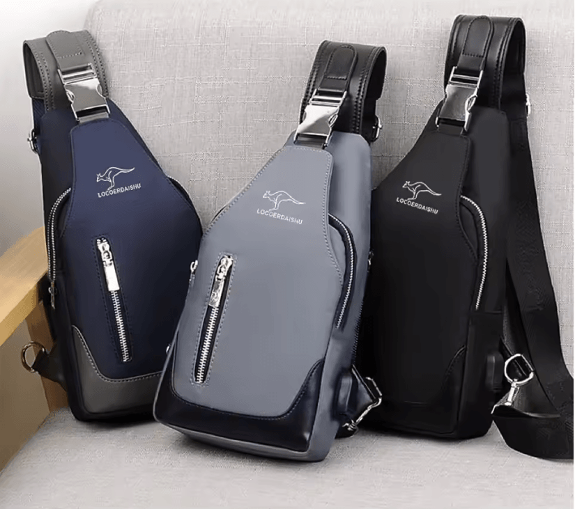 MetroFlow Waterproof Oxford Chest Bag