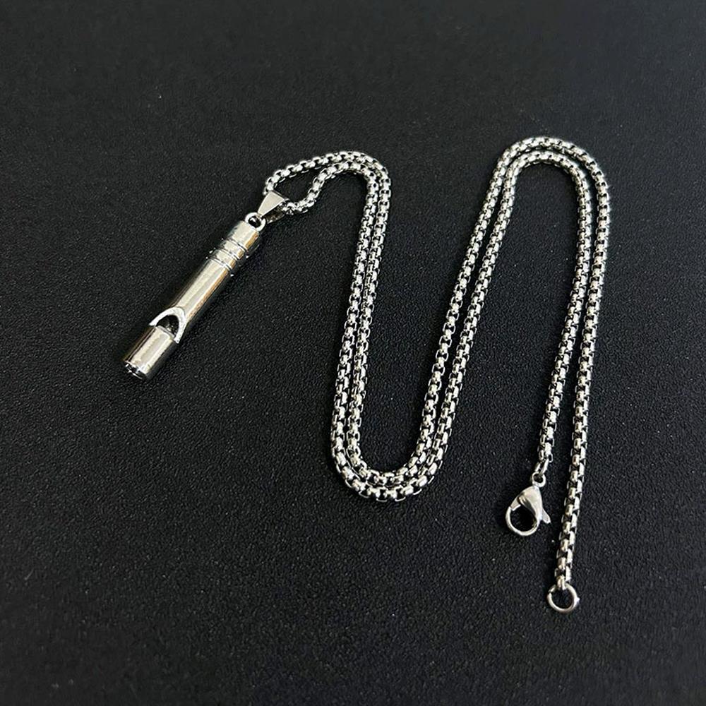 Titanium Emergency Whistle Keychain Loud, Portable Survival Whistle for Outdoor Adventures