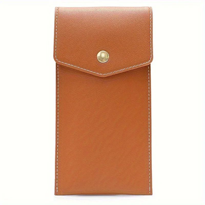 PU Leather Large-Capacity Pencil and Stationery Case