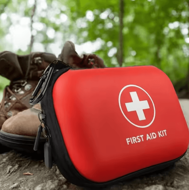 SANKE Empty First Aid Storage Bag Portable EVA Medical Organizer Case Travel Medicine Pouch for Camping Hiking Survival