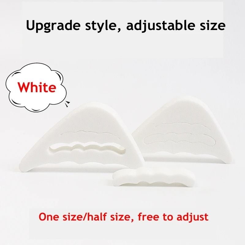 Soft Toe Plug Half Insole Reusable Shoe Filler Adjustable Foot Padding Inserts