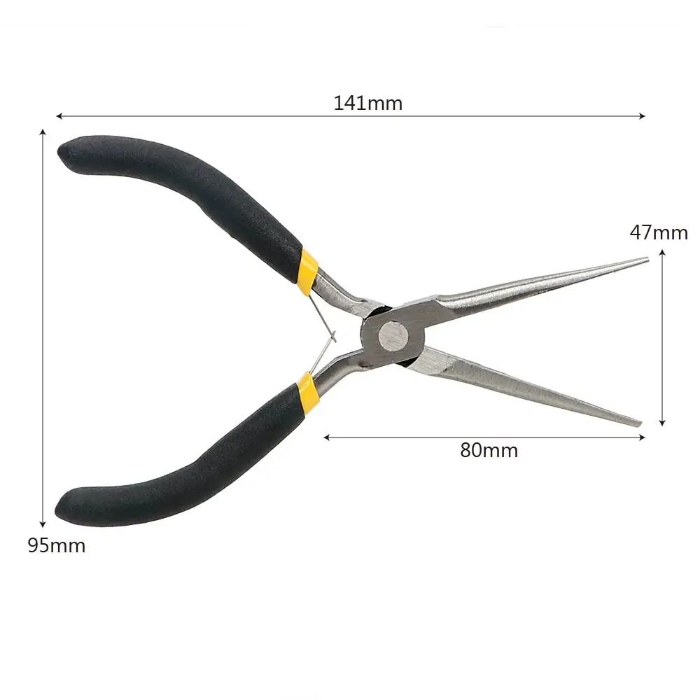 Long Nose Pliers Multi Function Electrician Wire Stripping and Cutting Tool