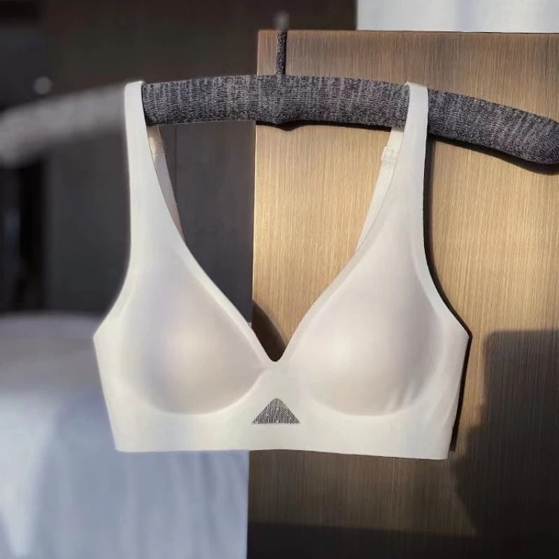 Seamless High-Grade Wireless Push-Up Bra Thin Breathable Soft Support Lingerie