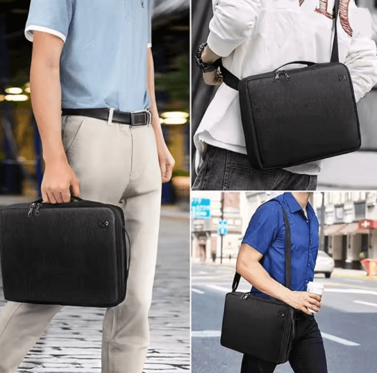 Shockproof Laptop Shoulder Bag Sleeve Carrying Case 13.3 to 15.4 Inch