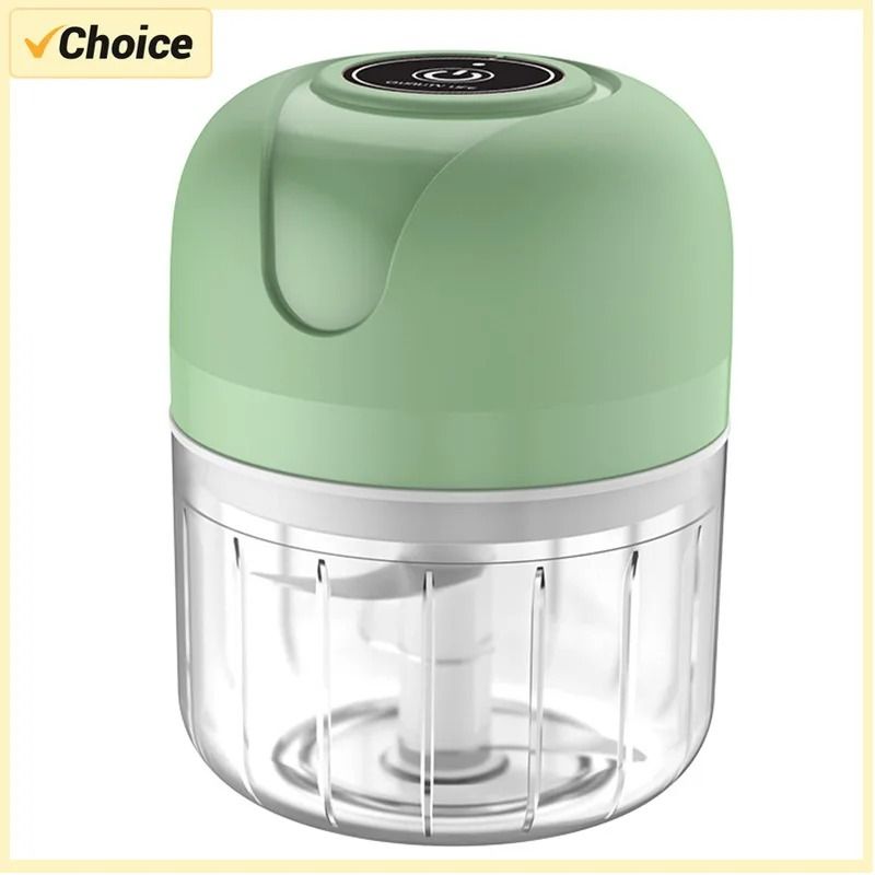 Portable Electric Kitchen Food Chopper and Garlic Masher