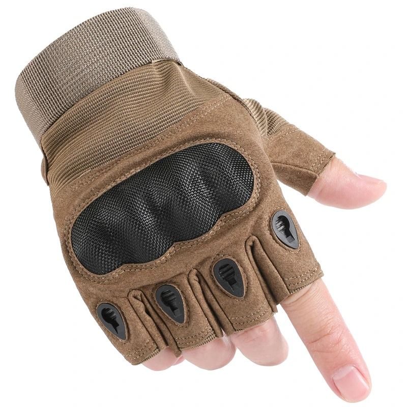 Touch Screen Tactical Gloves with Hard Knuckle Protection