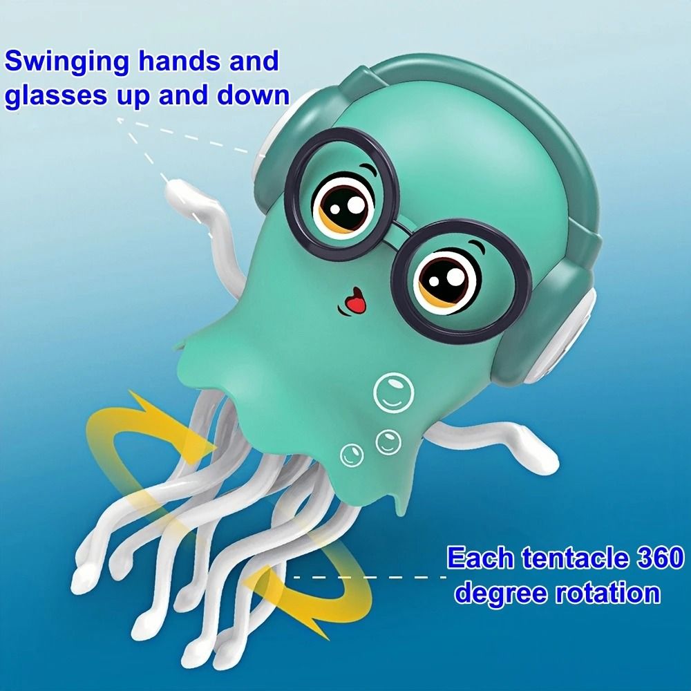 Interactive Dancing Octopus Toy with Music and Lights Electric Pet Toy