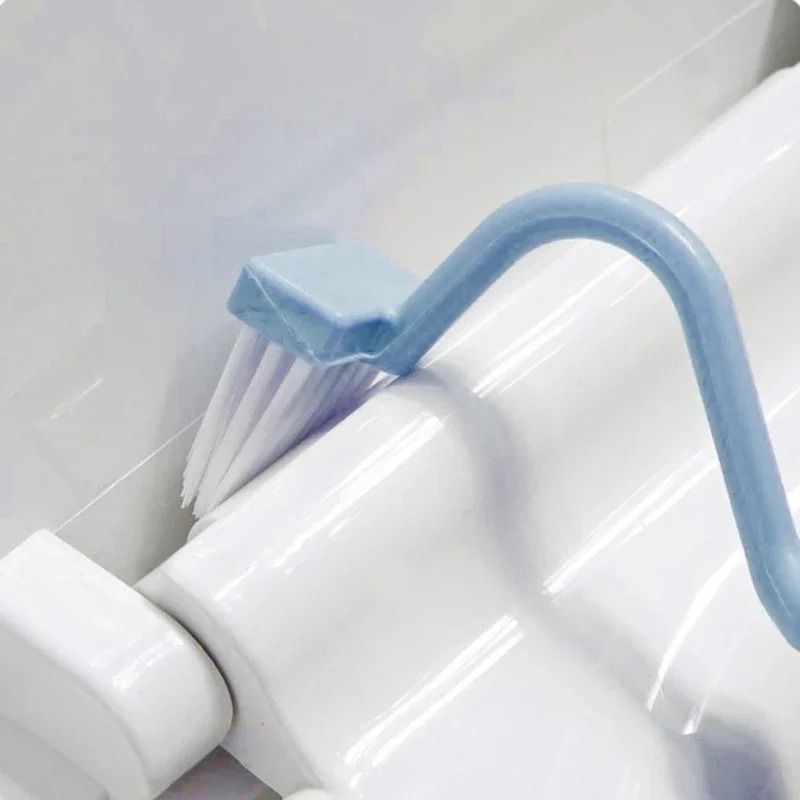 S-Shape Under-Rim Toilet Scrubber