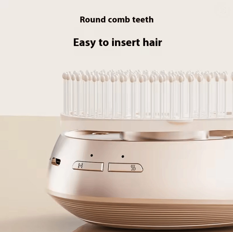 Electric Scalp Massager Comb with LED Atomizing Spray for Hair Growth