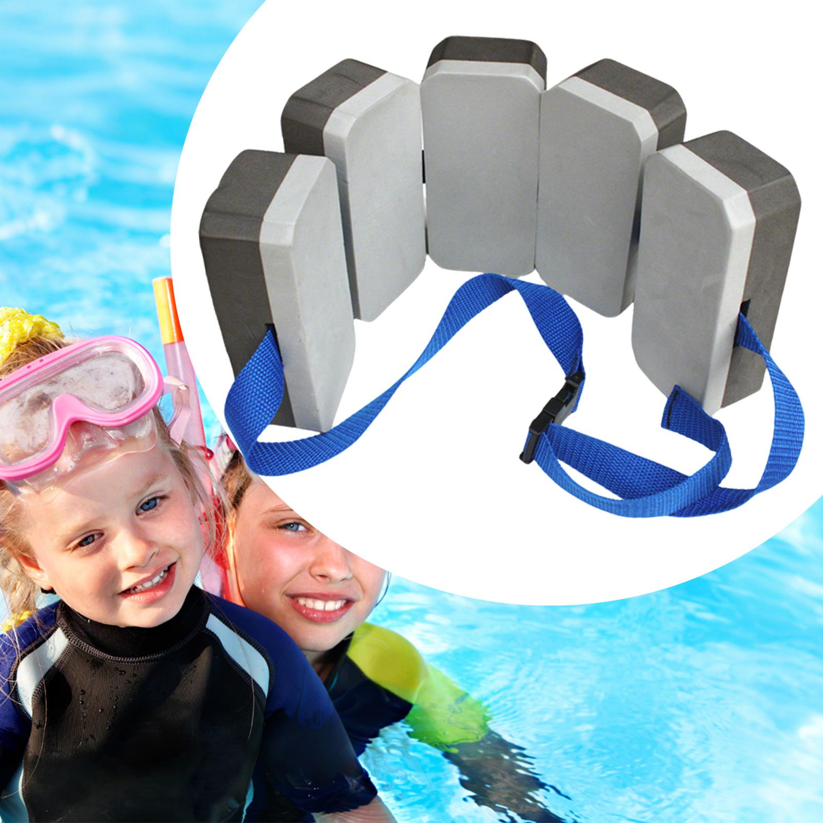 Kids Swim Belt Adjustable EVA Foam Swim Training Belt for Beginner Children