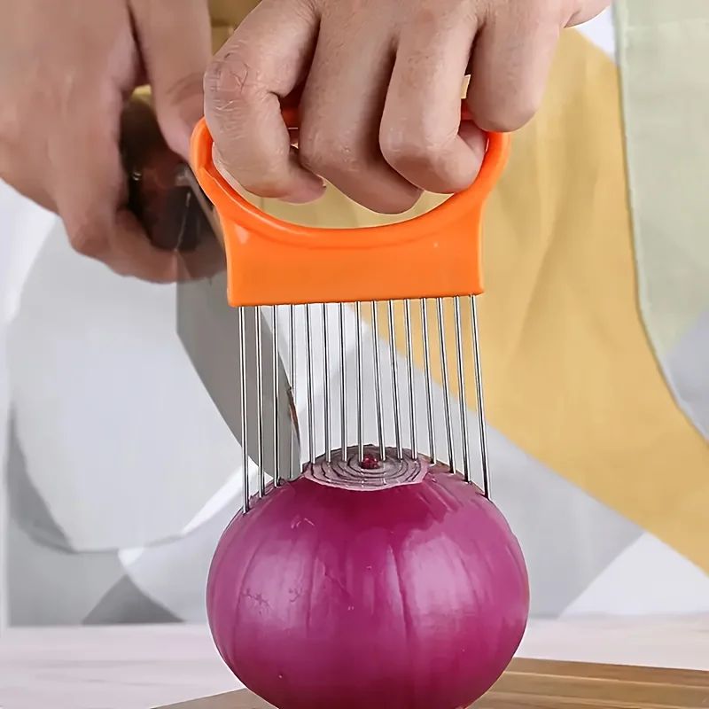 Stainless Steel Onion Holder Slicer