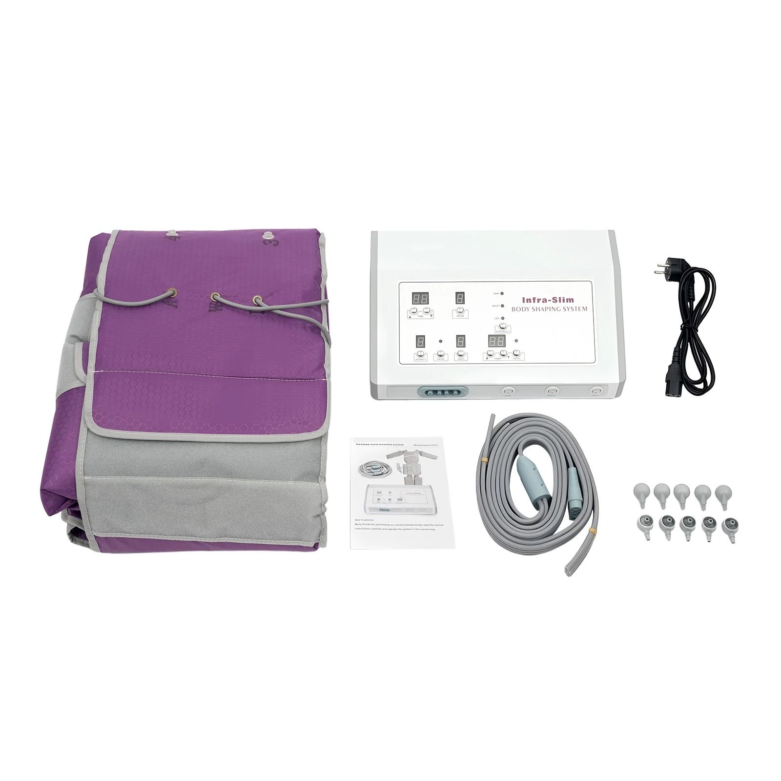 400W Pressotherapy Machine Air Compression Slimming Suit with Heating Massage