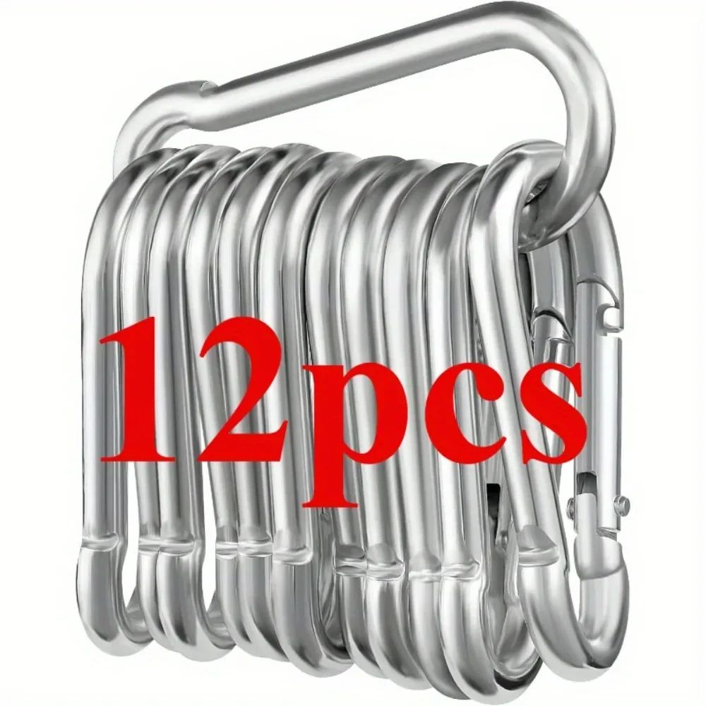Stainless Steel Carabiner Clip Set
