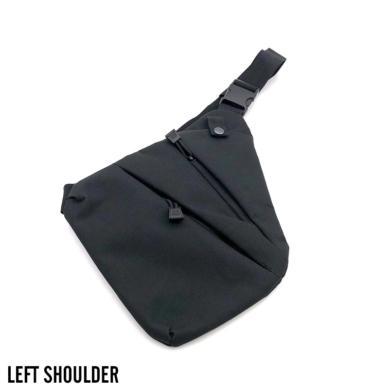 Concealed Carry Tactical Chest Bag Anti Theft Crossbody Holster Pack
