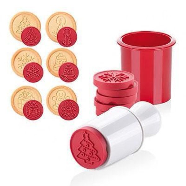 Christmas Cookie Cutter & Stamper Mold