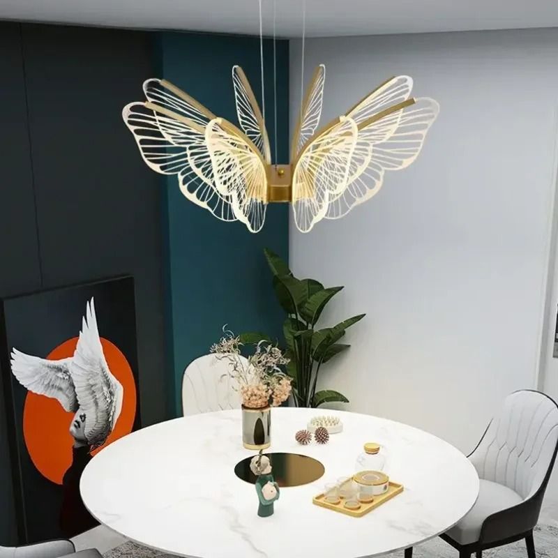 Synchronize your sanctuary with the high-definition, high-vibration energy of our Butterfly Chandelier. Featuring a soph