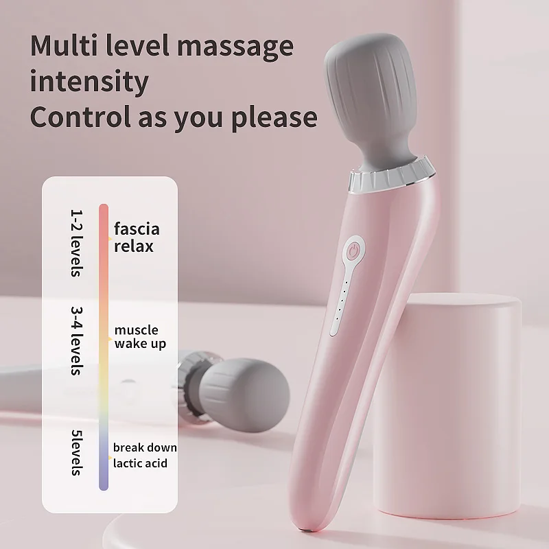 Portable Fascial Massage Gun, Electric Percussion Massager for Deep Tissue Muscle Relaxation, Pain Relief for Body, Neck