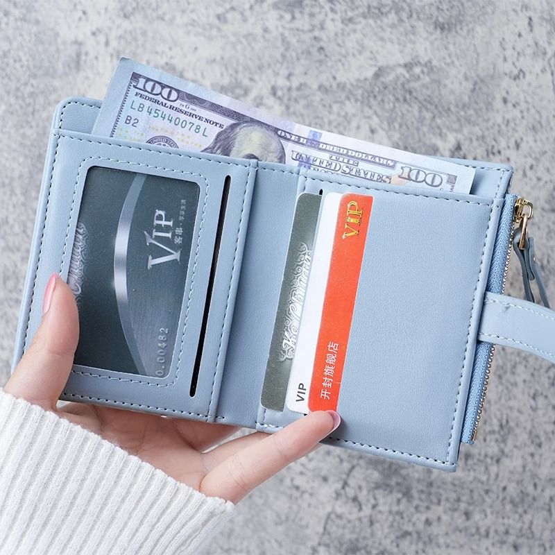 Mini Crocodile Print Clutch Wallet