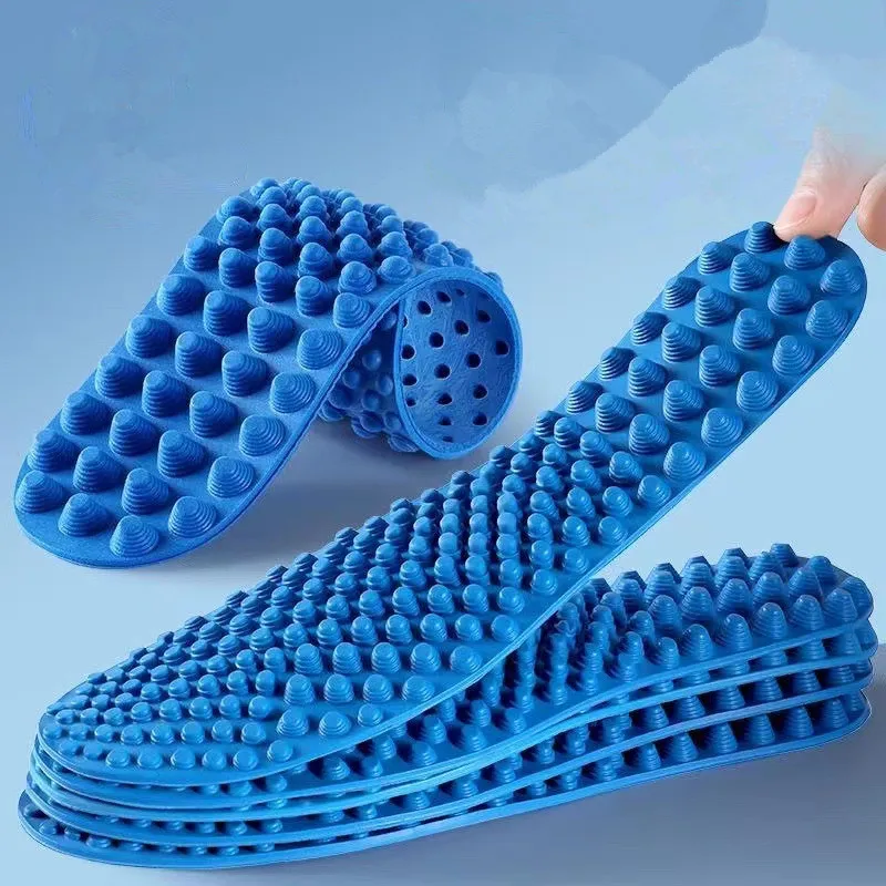 Finger Pressure Board Massage Insole for Men Women Relieve Foot Fatigue Soft Sports Casual Shoes Pad Insoles