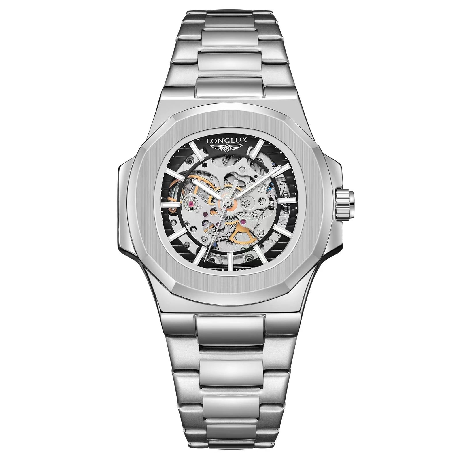 LONGLUX Men Automatic Mechanical Watch