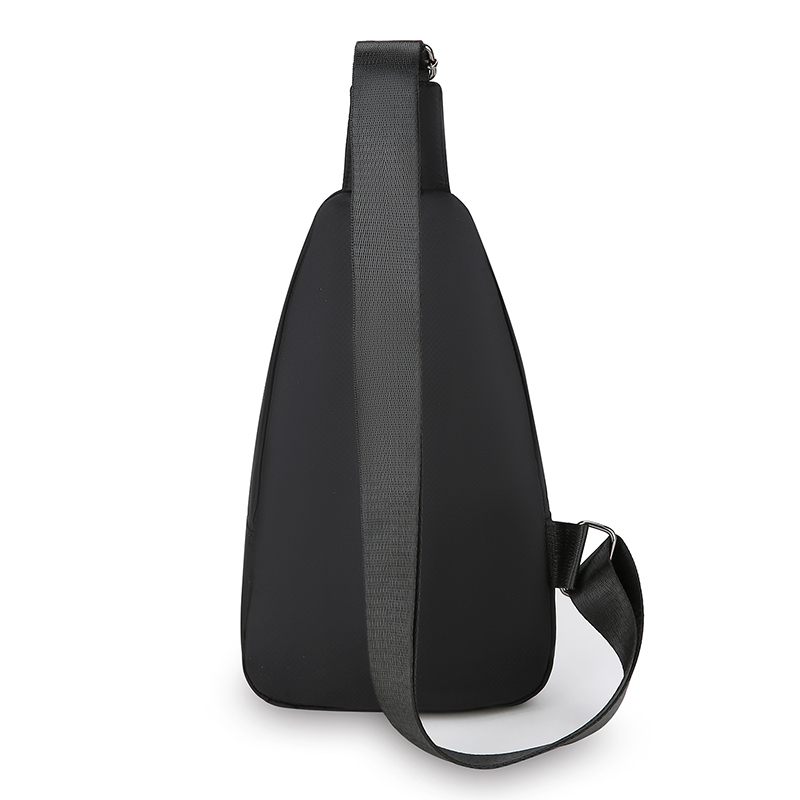 Lightweight messenger bag, adjustable shoulder strap, zipper closure, daily use, can also be used as chest bag