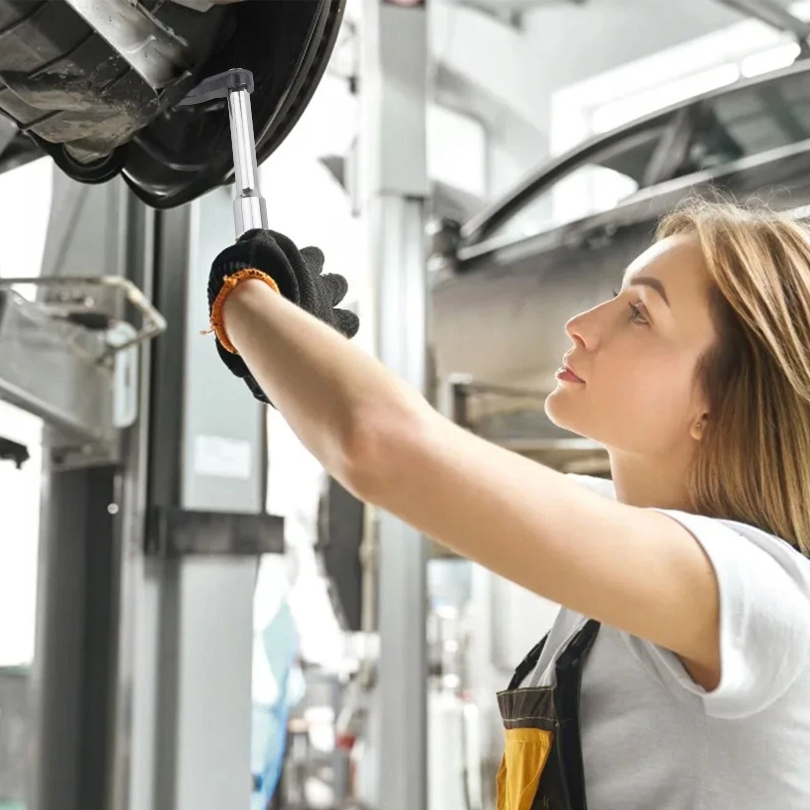 Multi-Angle Pry Bar Adapter, High-Strength Carbon Steel, Flexible Leverage