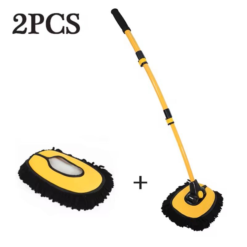 New Car Wash Mop Cleaning Brush With Telescoping Handle